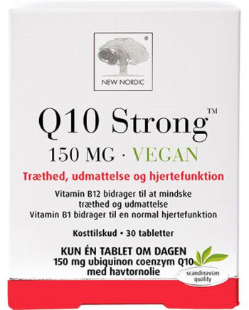 New Nordic Q10 Strong 150mg  Vegan   30 Stk