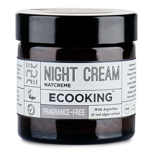 Ecooking Night Cream Parfumefri    50 Ml   Inkl  Gratis Ecooking Ansigtolie 10 Ml  Værdi 159 95