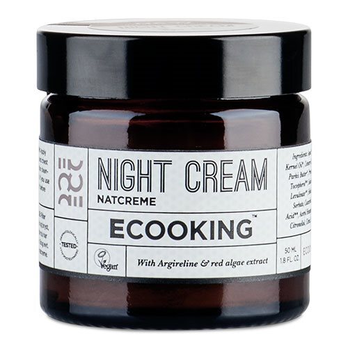 Ecooking Night Cream   50 Ml   Inkl  Gratis Ecooking Ansigtolie 10 Ml  Værdi 159 95