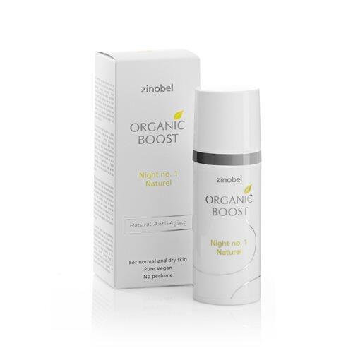 Zinobel Organic Boost Night No 1 Naturel Natcreme  50ml