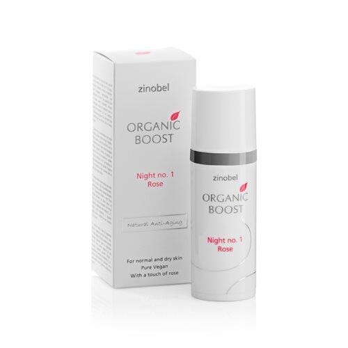 Zinobel Organic Boost Night No 1 Rose Natcreme  50ml