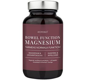 Nordbo Bowel Function Magnesium   60 Kaps