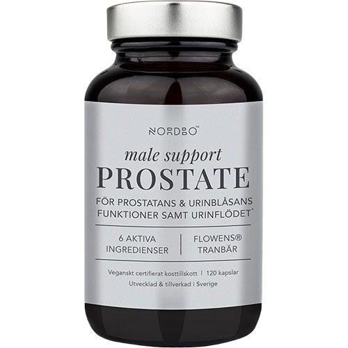 Nordbo Male Support Prostate   120 Kapsler