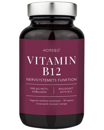 Nordbo Vitamin B12  90kap