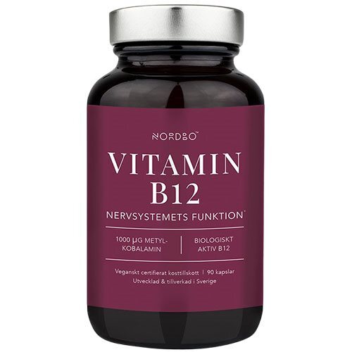 Nordbo Vitamin B12  90kap