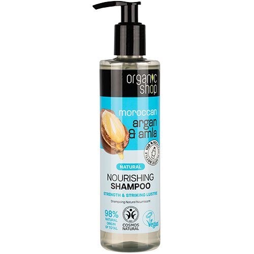 Organic Shop Nourishing Shampoo   Argan   Amla   280 Ml