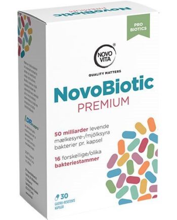 Novo Vita Novobiotic Premium   30 Kapsler