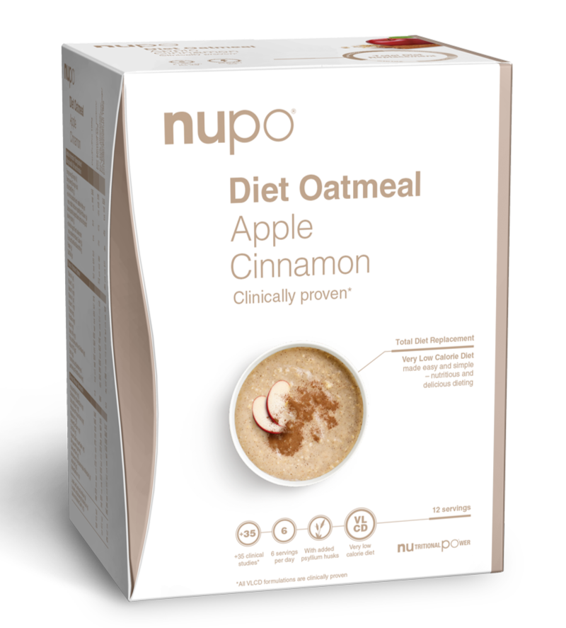 Nupo Diet Oatmeal Apple Cinnamon  384g