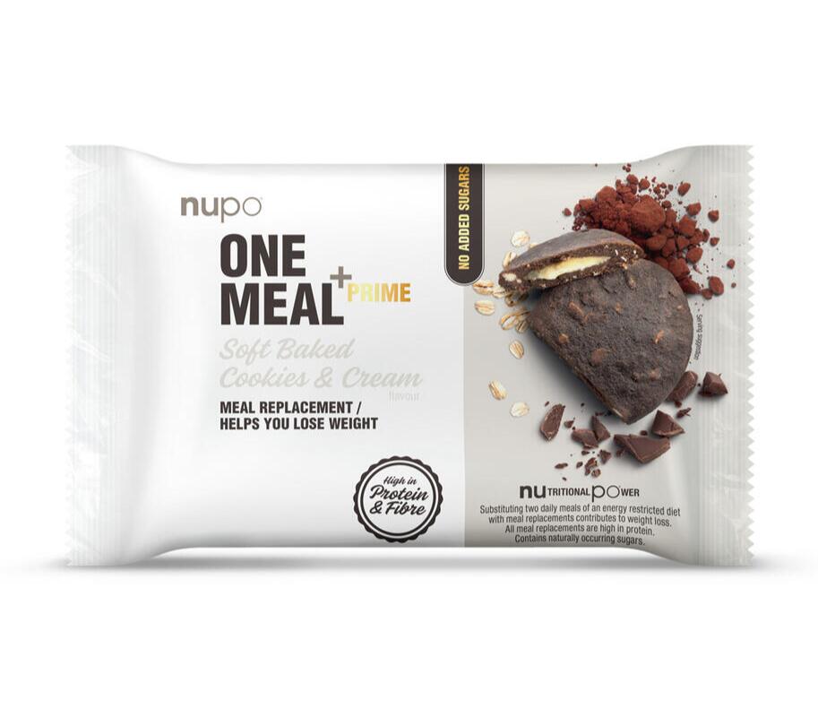 Nupo Cookies   Cream One Meal  Prime Soft Baked  1stk