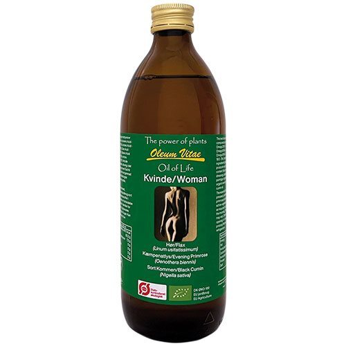 Oil Of Life Til Kvinder Omega 3 6 9 økologisk   500 Ml