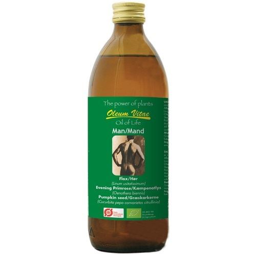 Oil Of Life Til Mænd Omega 3 6 9 økologisk   500 Ml