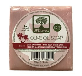 Bioselect Oliven Sæbe Exotic  Bull  200g