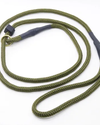 Olivengrøn Hundesnor   Retrieverline 8 Mm X 140 Cm