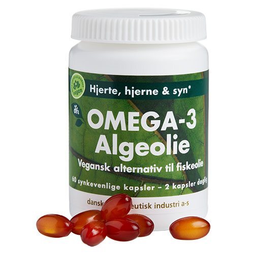 Dfi Omega 3 Algeolie   60 Kapsler