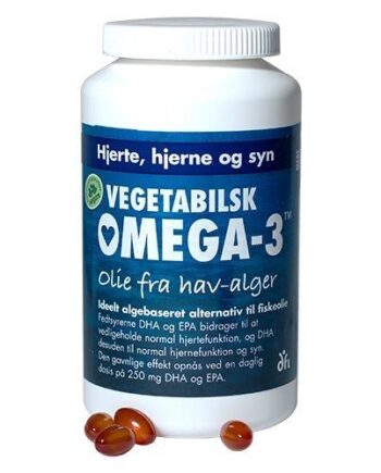 Omega 3 Vegetabilsk 180 Kapsler