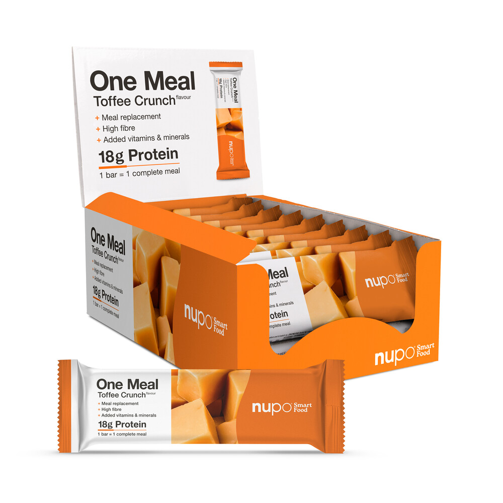 Nupo One Meal Bar Toffee Crunch  60g  1stk