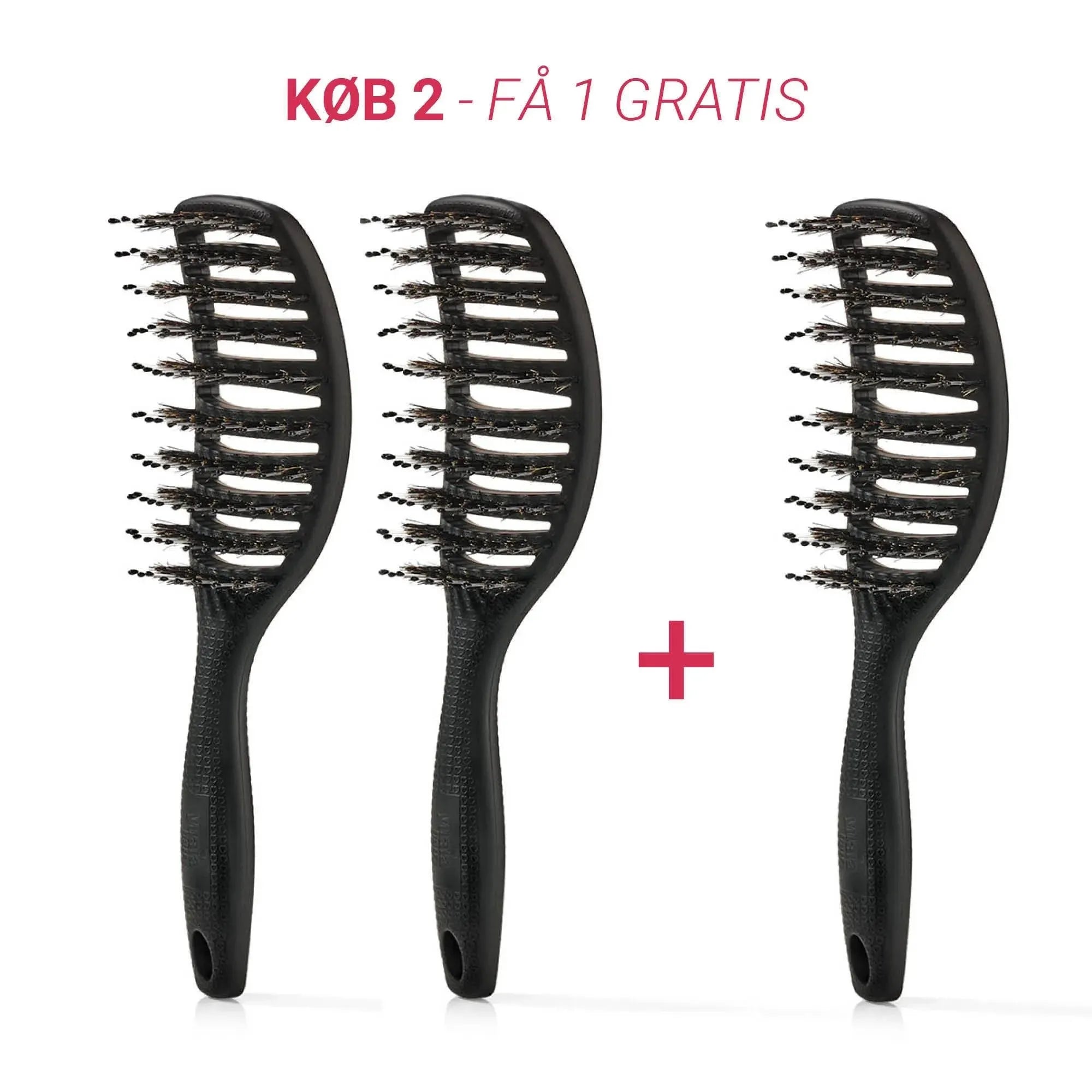 Curvy Brush Køb 2 Stk  Få 1 Stk Gratis   2 Stk Soft Black   1 Stk Gratis