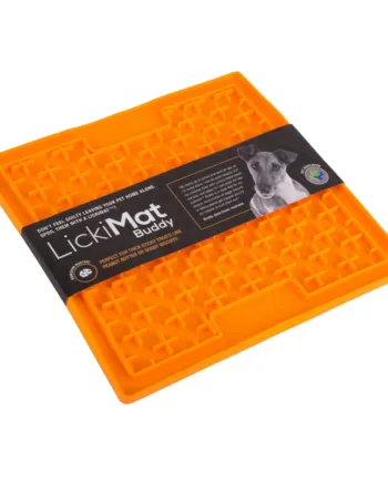 Orange Lickmat 20 Cm   Lickimat Buddy