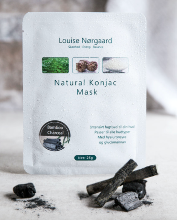 Organic Konjac Bamboo Charcoal Mask