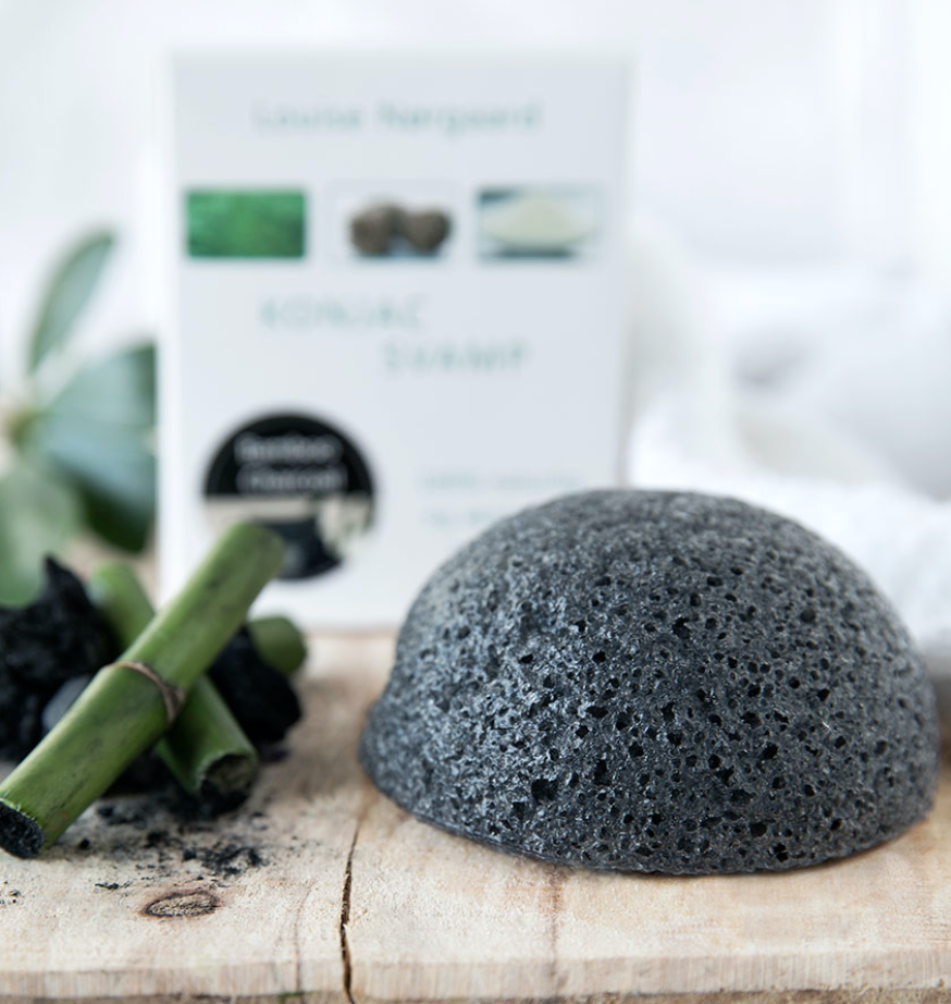 Organic Konjac Bamboo Charcoal Svamp