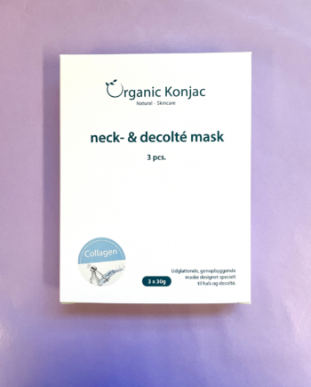 Organic Konjac Neck   Decolt?  Mask  Collagen