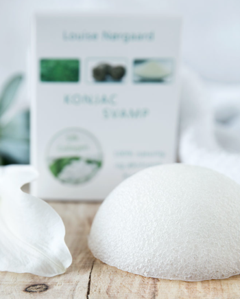 Organic Konjac Silk Collagen Svamp