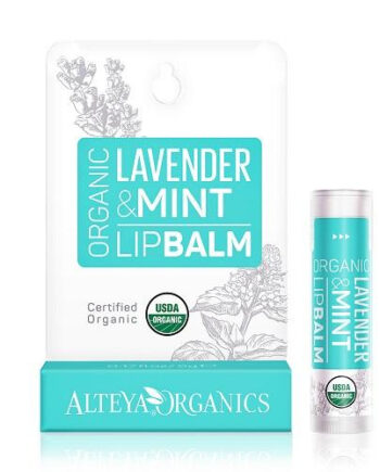 Alteya Organics   Lavender Mint Lip Balm 4 5g