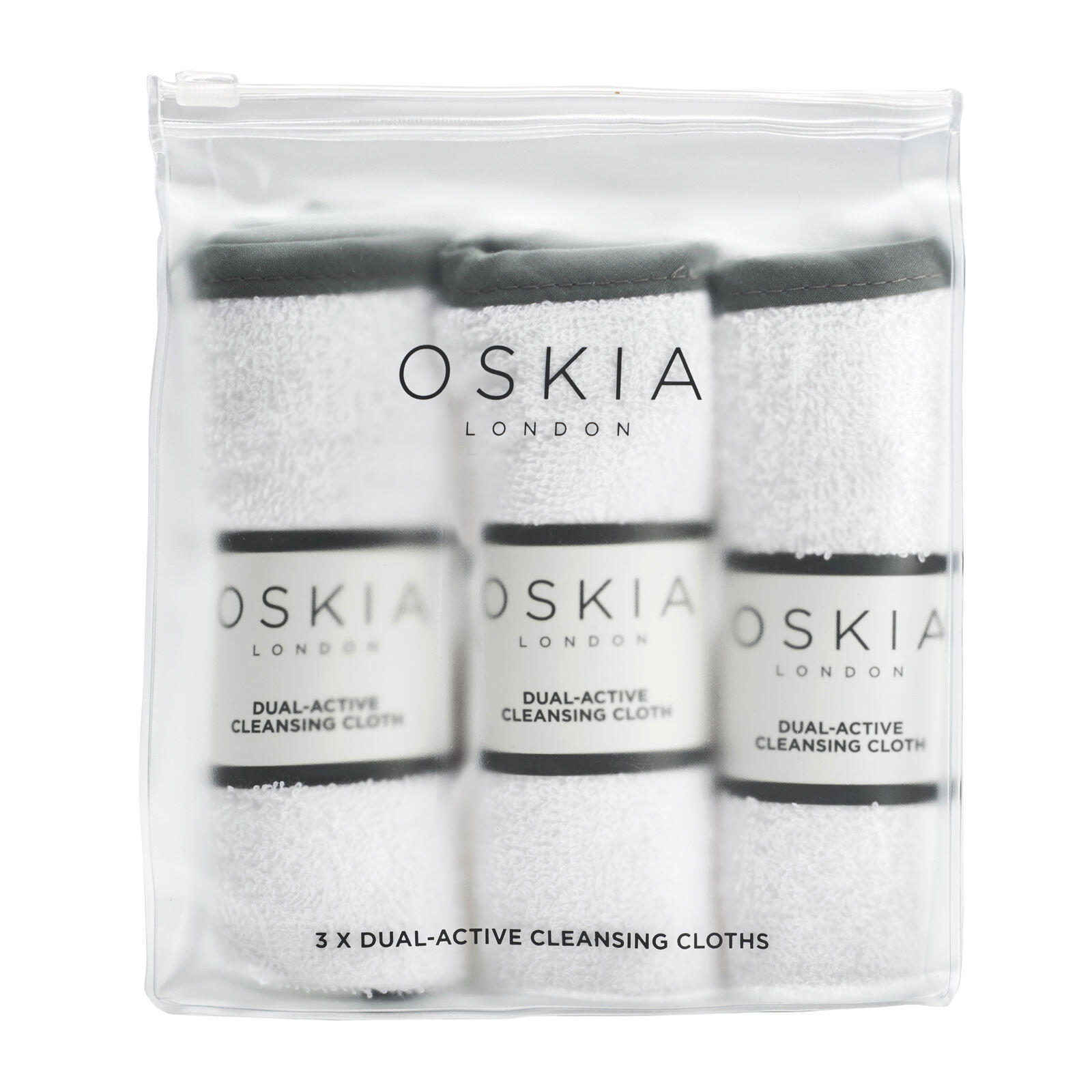 Oskia 3 X Dual Active Cleansing Cloths
