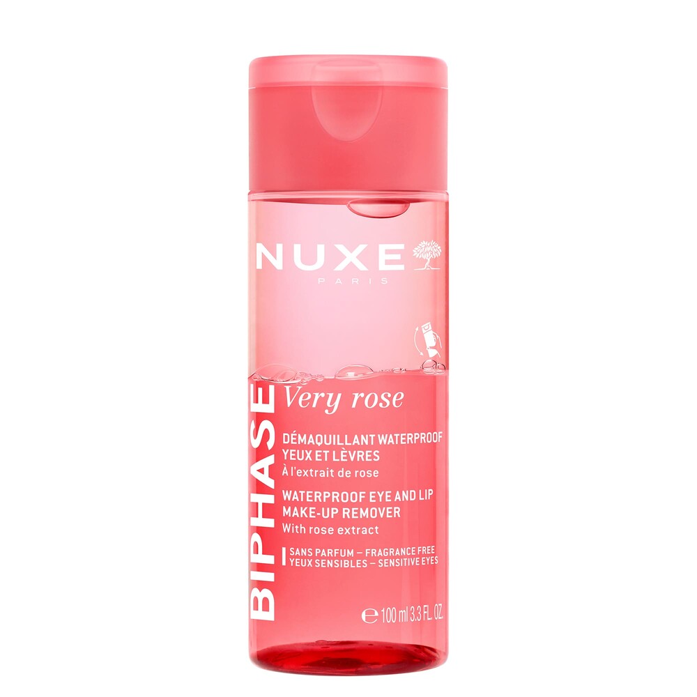 Nuxe Very Rose Biphase Makeup Remover 100ml