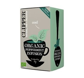 Clipper Pebermynte Te ø 20br