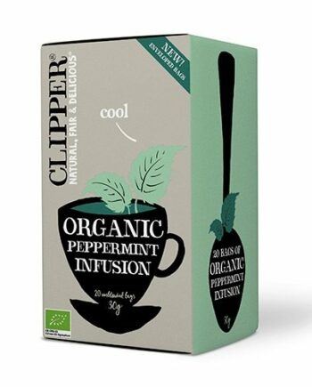 Clipper Pebermynte Te ø  30g