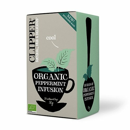 Clipper Pebermynte Te ø  30g