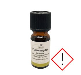 Fischer Pure Nature Pebermynteolie æterisk øko  Bull  10ml