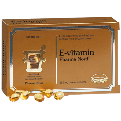 Pharma Nord E Vitamin 60 Kapsler
