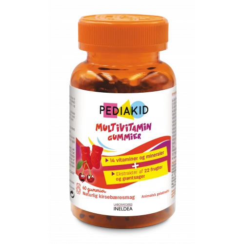 Pediakid Multivitamin Kosttilskud I Form Af Gummies 60stk
