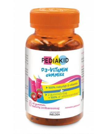Pediakid D3 Vitamin Kosttilskud I Form Af Gummies  60stk