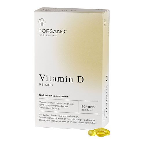 Porsano Vitamin D 95 Mcg  90kap