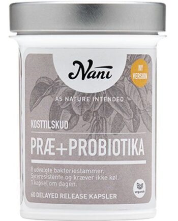 Nani Præ Probiotika   60 Kapsler
