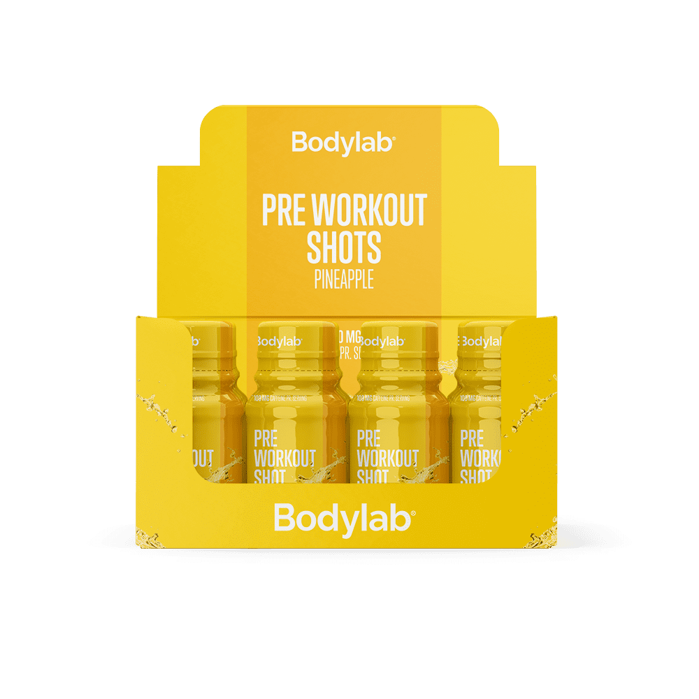 Bodylab Pre Workout Shot Pineapple 12 X 60 Ml
