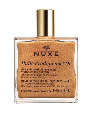 Nuxe Huile Prodigieuse Or   Golden Shimmer Kropsolie  50ml