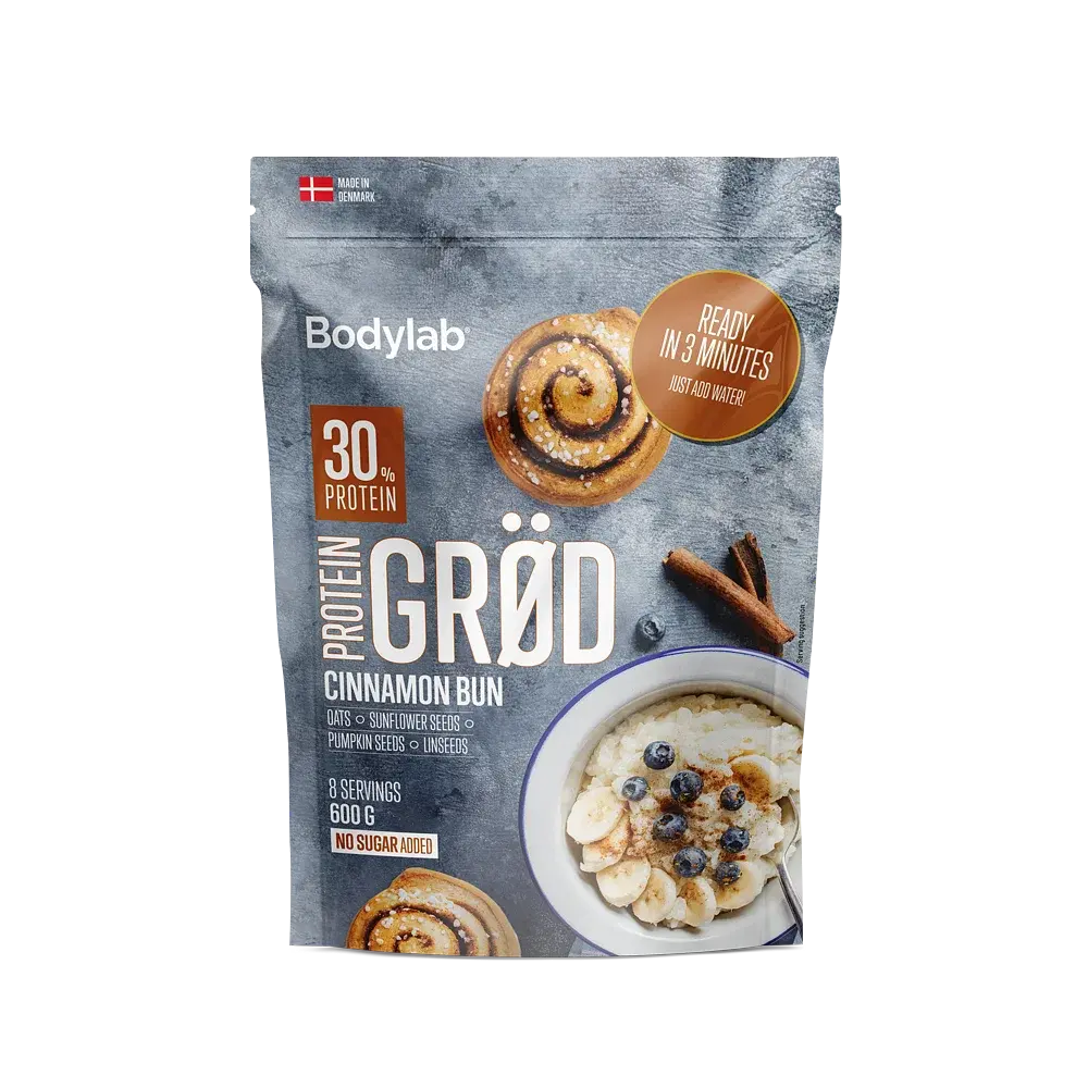 Bodylab Protein Grød Cinnamon Bun  600g