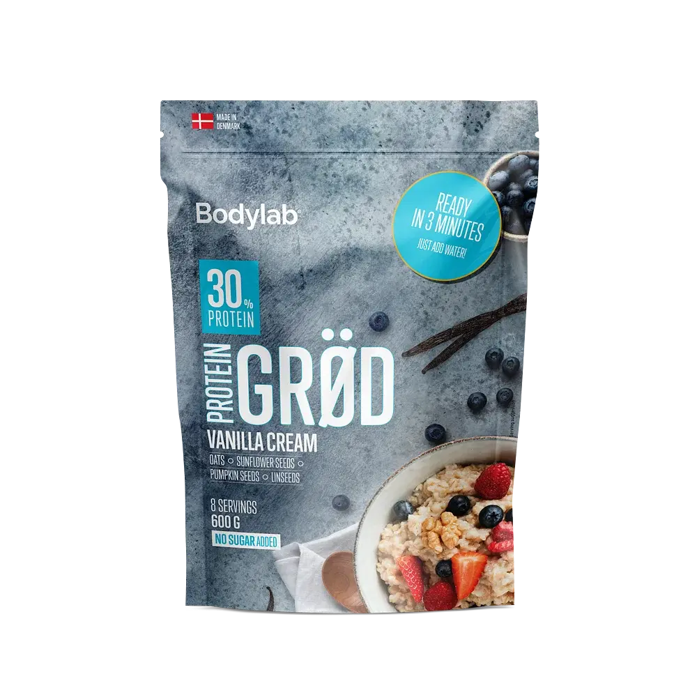 Bodylab Protein Grød Vanilla Cream  600g