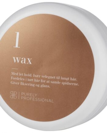 Purely Professional Wax 1 Hårvoks Med Let Hold 80 Ml
