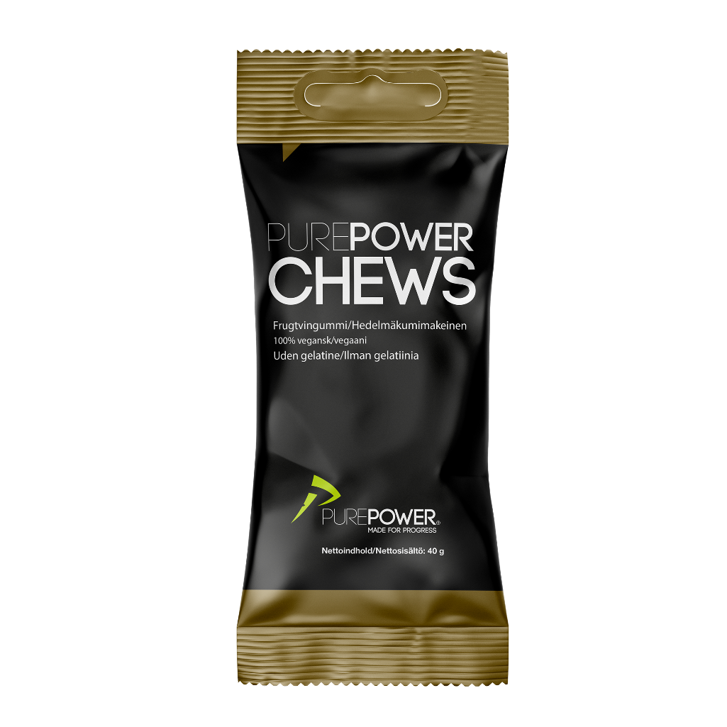 Purepower Chews Frugtmix 40 G