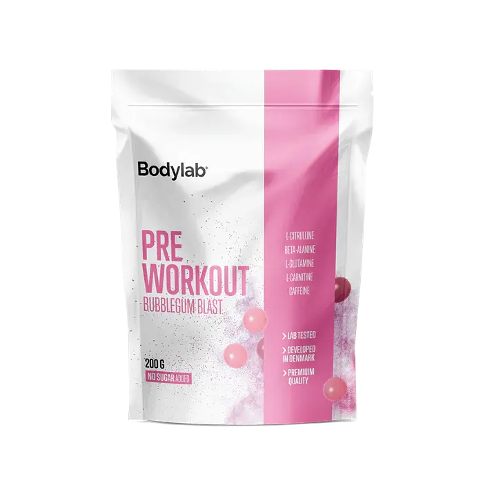 Bodylab Pre Workout   Bubblegum Blast  200g