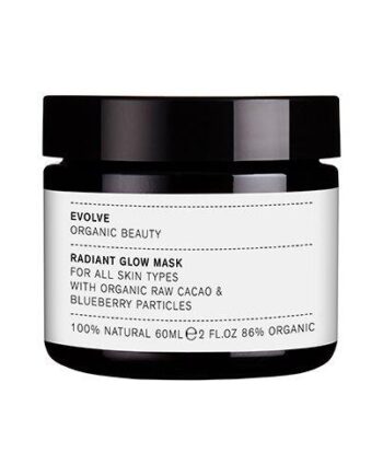 Radiant Glow Mask With Blueberry Particles   Evolve   60 Ml