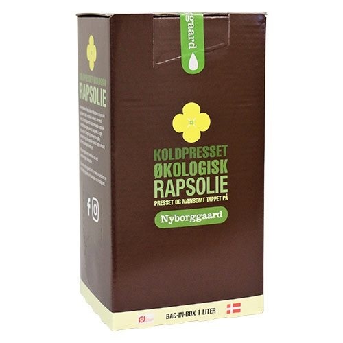 Rapsolie økologisk Nyborggaard   1 Liter