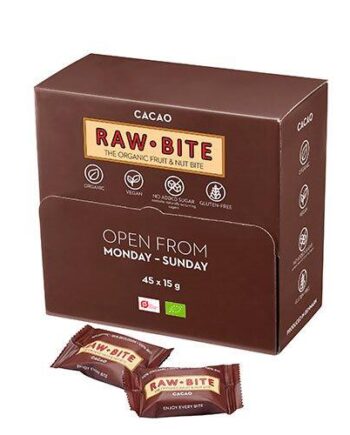 Rawbite Officebox Cacao 45x15g ø