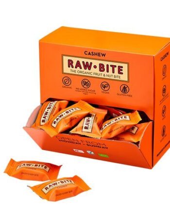 Rawbite Officebox Cashew 45x15g økologisk