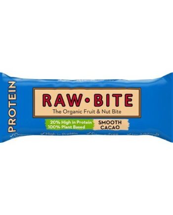 Rawbite Protein Smooth Cacao økologisk   45 Gram